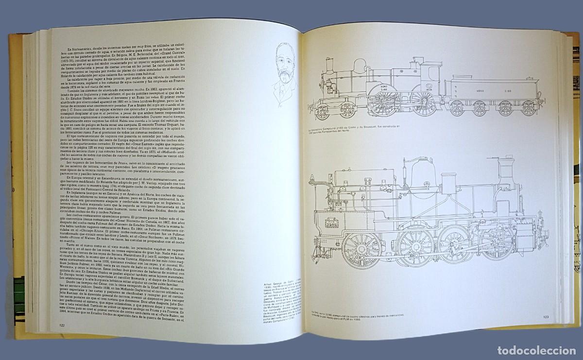 Libros de segunda mano: HISTORIA DE LOS TRENES. LA EPOPEYA DEL FERROCARRIL - Foto 3