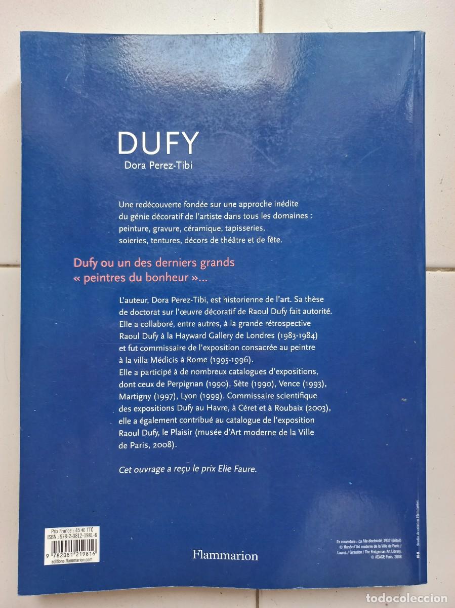 Libros de segunda mano: Dufy. Dora Perez Tibi. Flammarion 2008. En frances - Foto 2