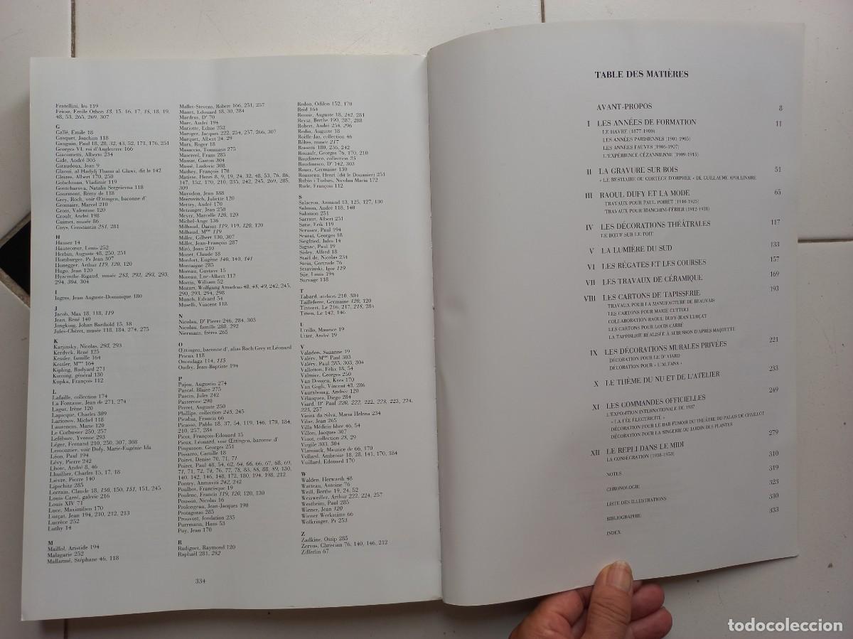 Libros de segunda mano: Dufy. Dora Perez Tibi. Flammarion 2008. En frances - Foto 8
