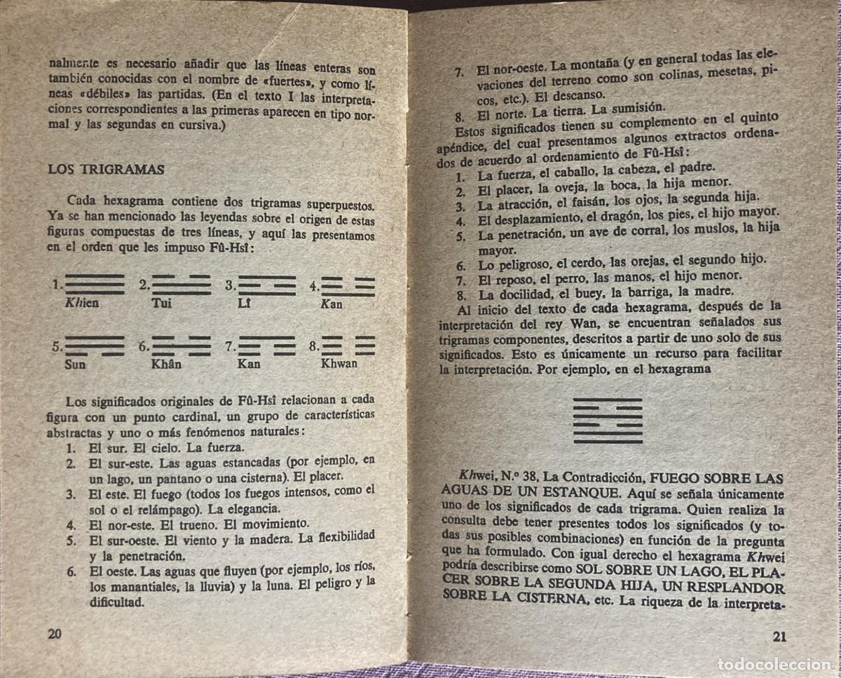 Libros de segunda mano: I CHING. Edici&oacute;n y versi&oacute;n de Mirko Lauer - Foto 3