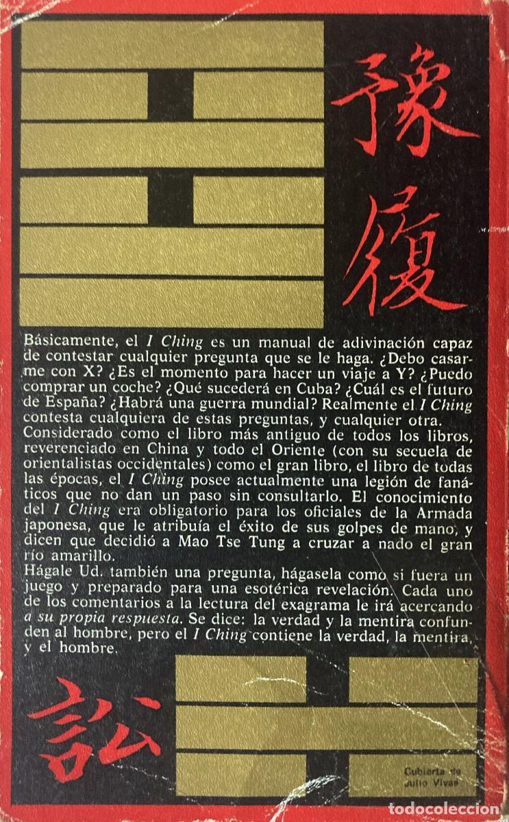 Libros de segunda mano: I CHING. Edici&oacute;n y versi&oacute;n de Mirko Lauer - Foto 5