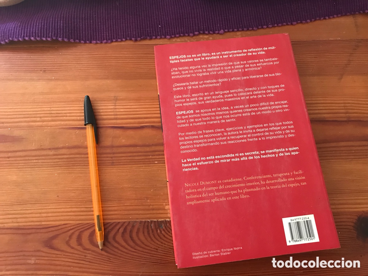 Libros de segunda mano: Espejos. Nicole Dumont. Obelisco - Foto 3