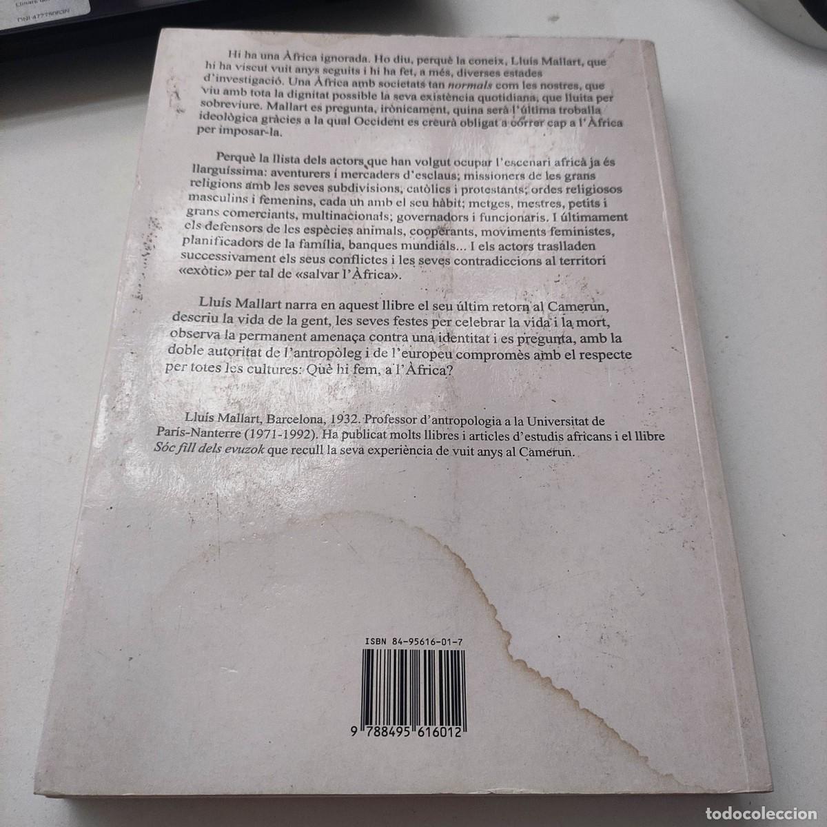 Libros de segunda mano: Okupes a l&Agrave;frica. Llu&iacute;s Mallart - Foto 4
