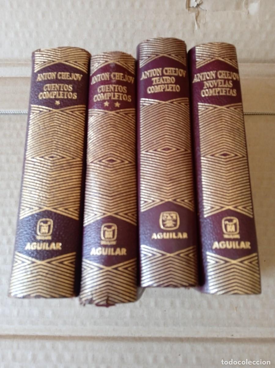 Libros de segunda mano: Colecci&oacute;n completa 4 libros Chejov JOYA Aguilar - Foto 1