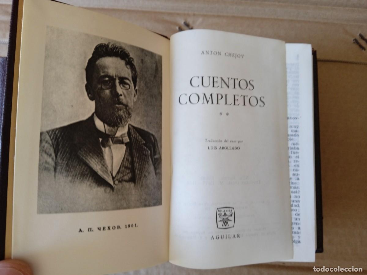 Libros de segunda mano: Colecci&oacute;n completa 4 libros Chejov JOYA Aguilar - Foto 4