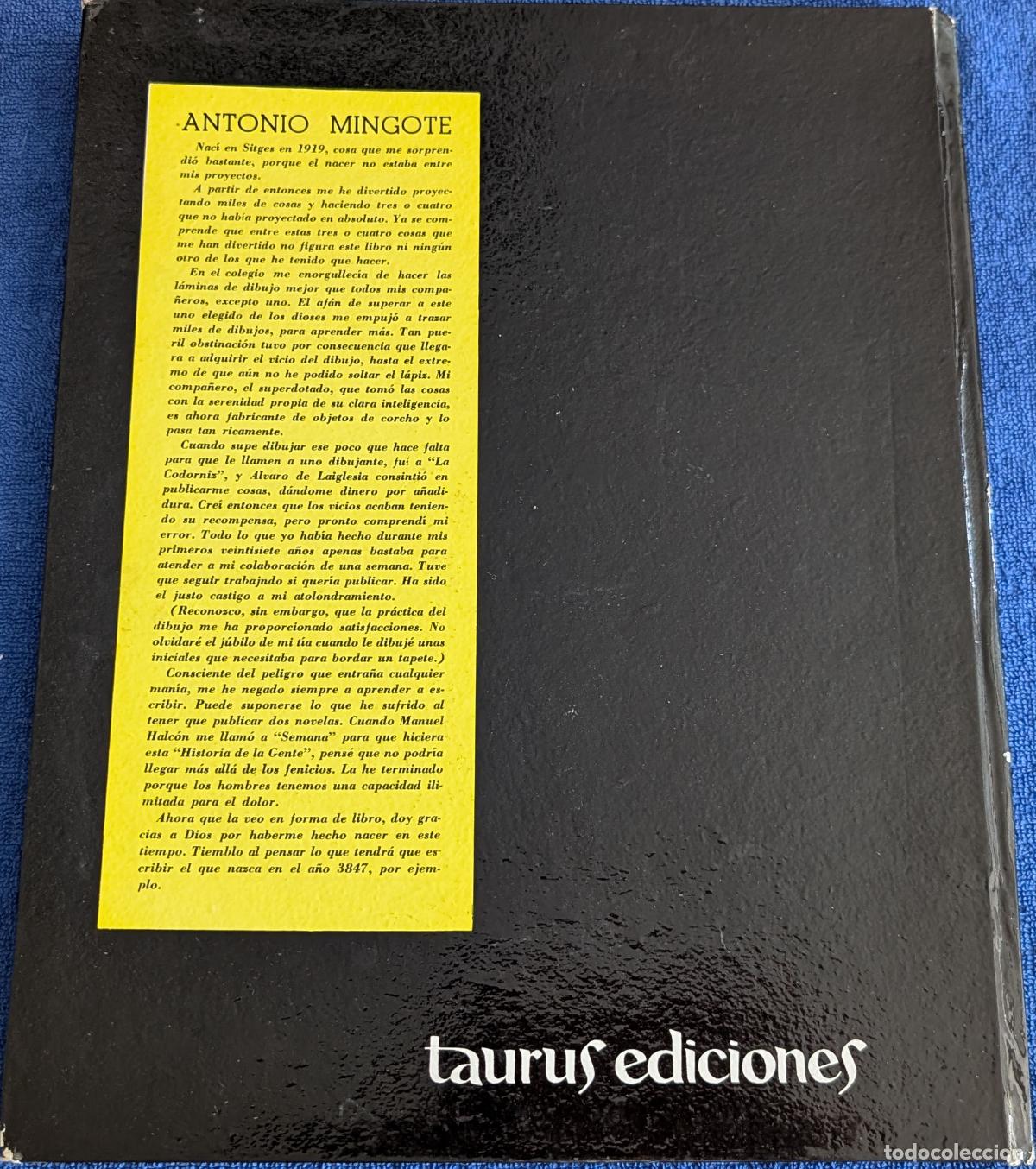 Libros de segunda mano: Historia de la gente - Mingote - Taurus Ediciones (1965) - Foto 15