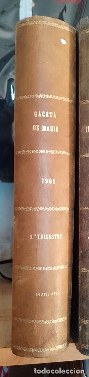 Libros de segunda mano: Gaceta de Madrid, 1901 - Foto 4