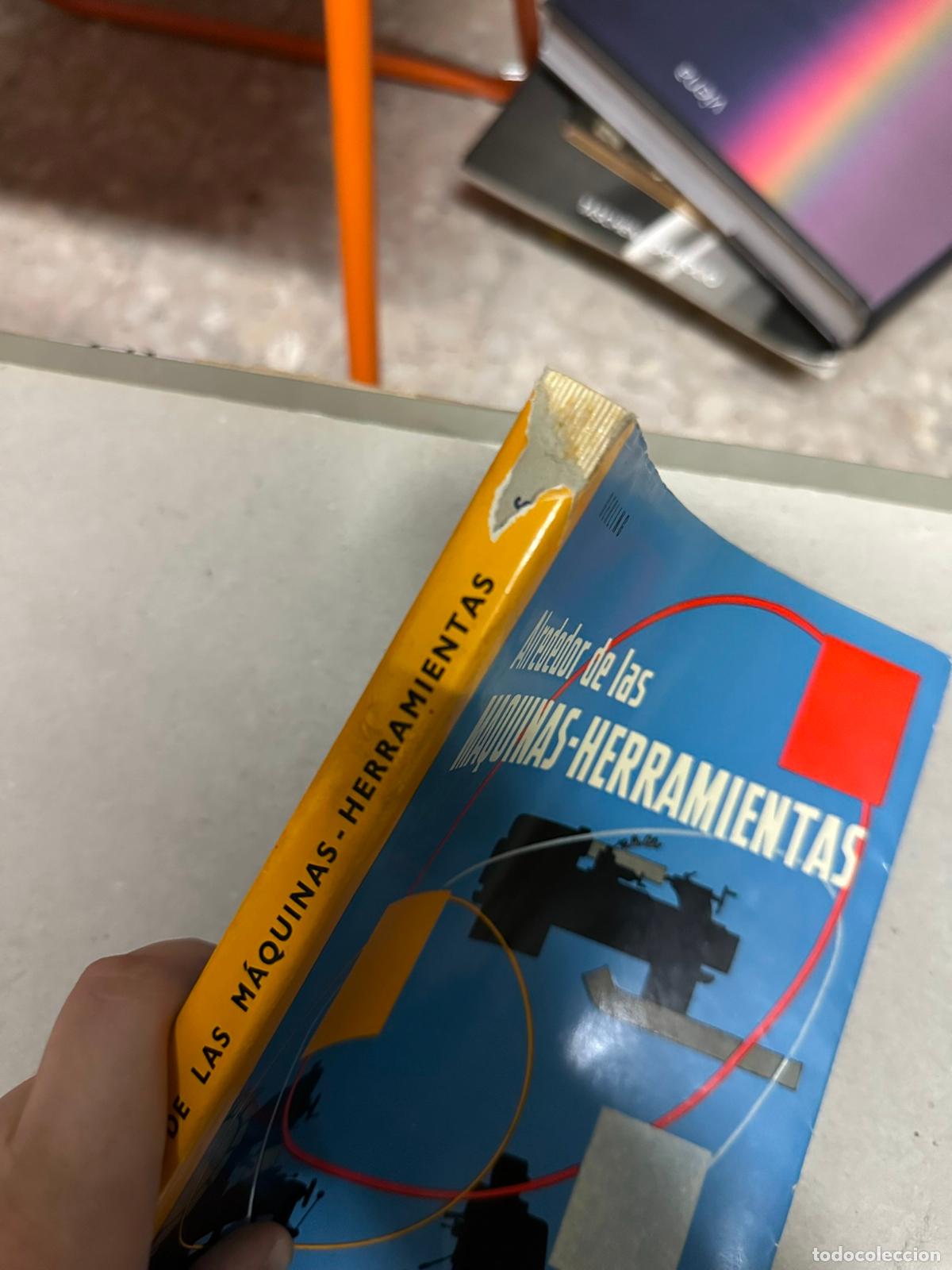 Libros de segunda mano: ALREDEDOR DE LAS MAQUINAS-HERRAMIENTAS - HEINRICH GERLING - Foto 2
