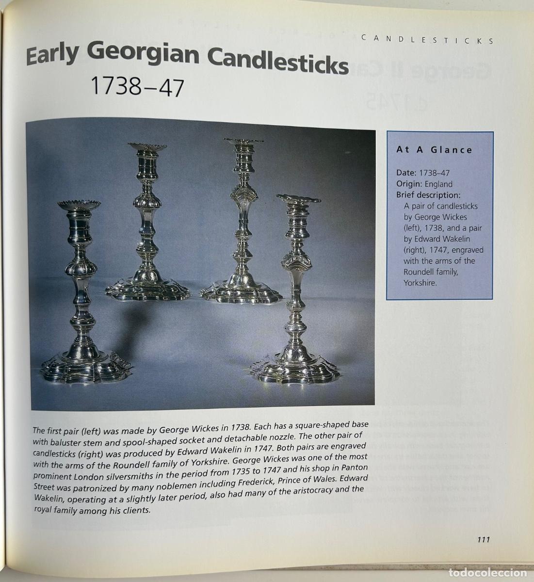Libros de segunda mano: Antiques at a Glance. Silver. James Mackay, London, 2002 - Foto 4