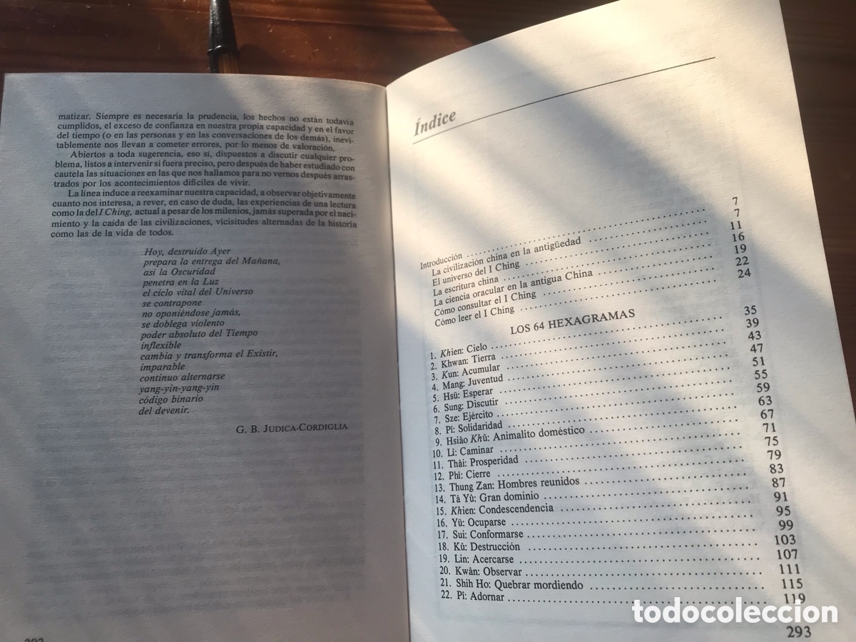 Libros de segunda mano: I Ching. El libro del or&aacute;culo chino. Judica Cordiglia. Mart&iacute;nez Roca - Foto 5