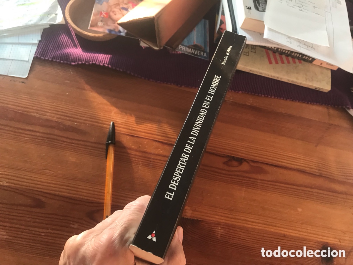 Libros de segunda mano: El despertar de la divinidad en el hombre. Ennio d&rsquo;Alba. Ediciones Abraxas - Foto 2