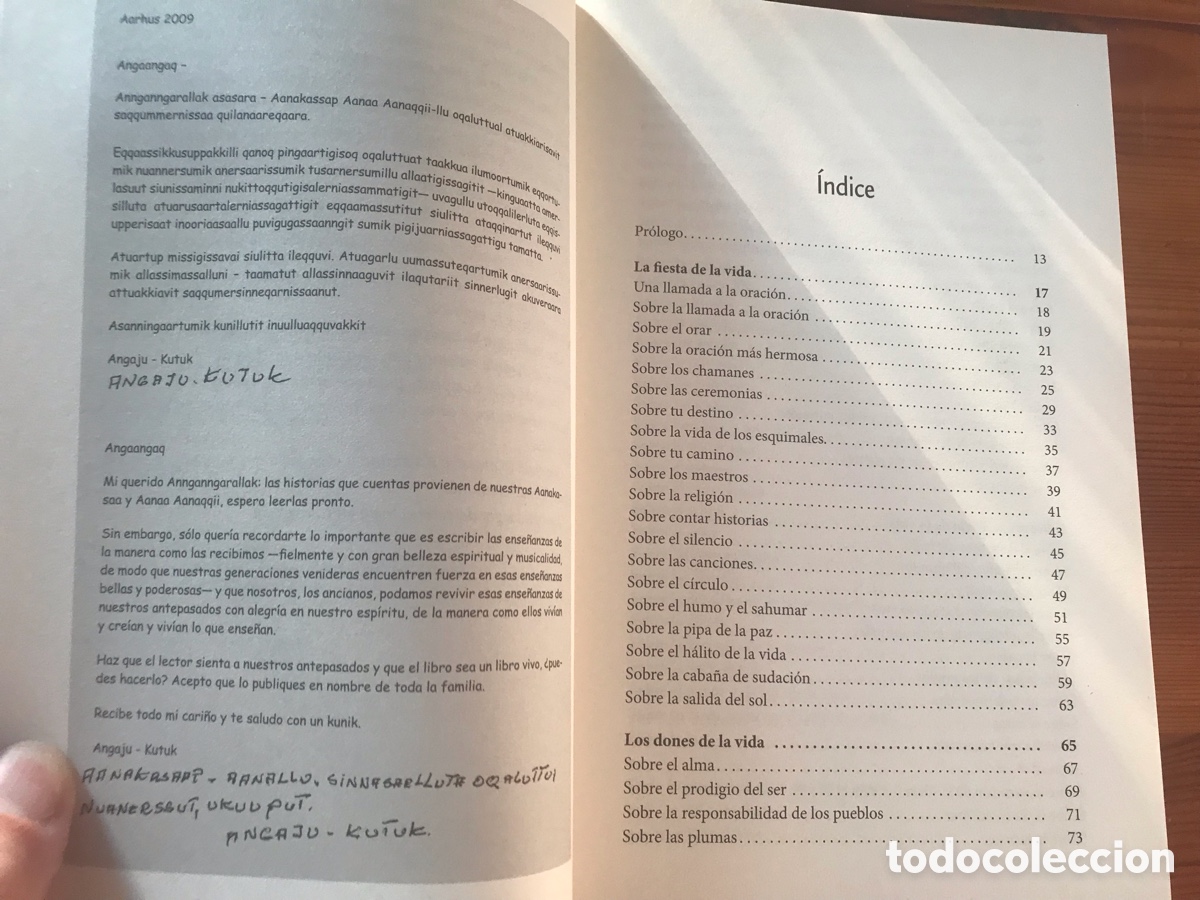 Libros de segunda mano: Escucha la voz del hielo. Angaangaq. Urano - Foto 5