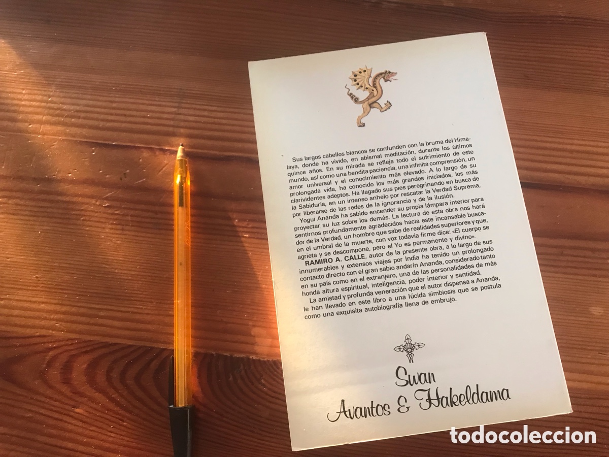Libros de segunda mano: Vida y ense&ntilde;anzas del Yogui Ananda. Ramiro A. Calle - Foto 3
