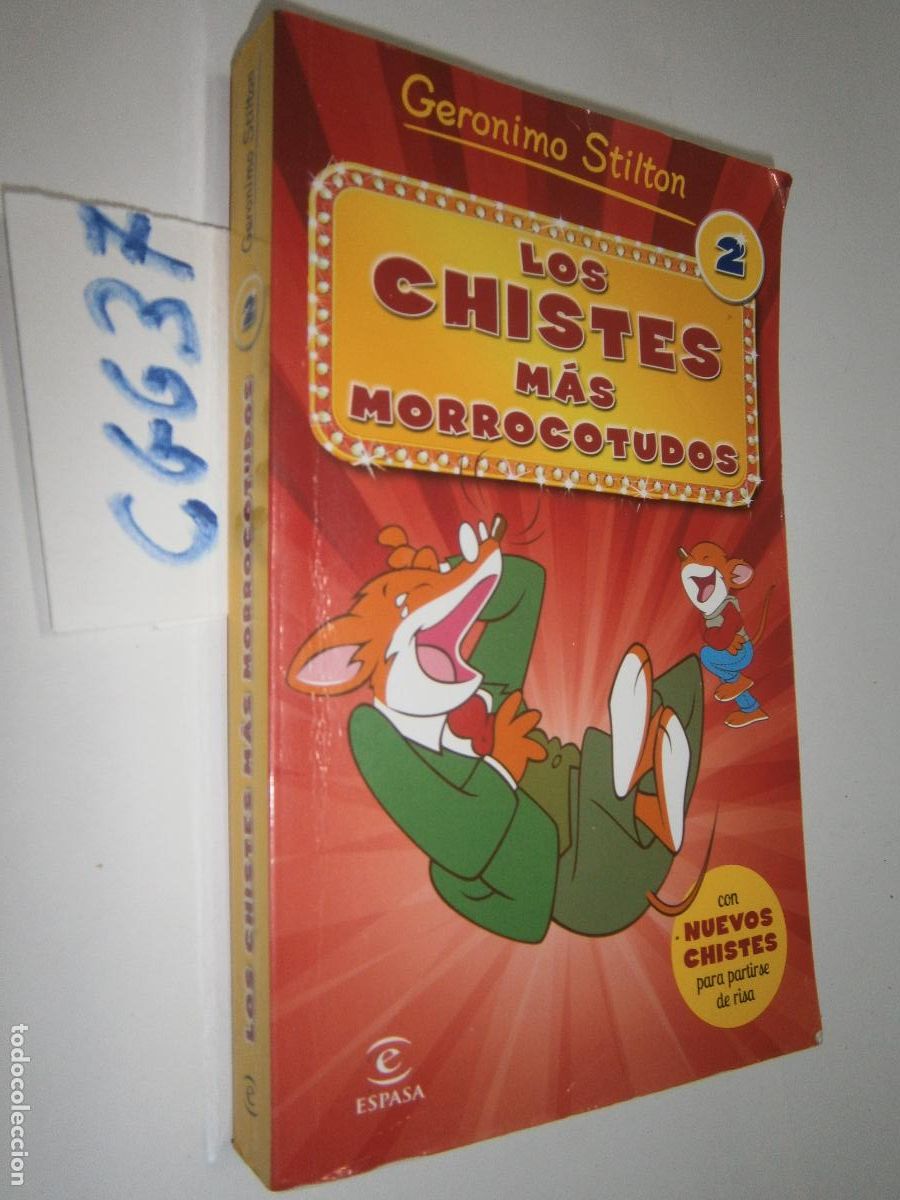 Libros de segunda mano: GERONIMO STILTON - LOS CHISTES MAS MORROCOTUDOS - Foto 1