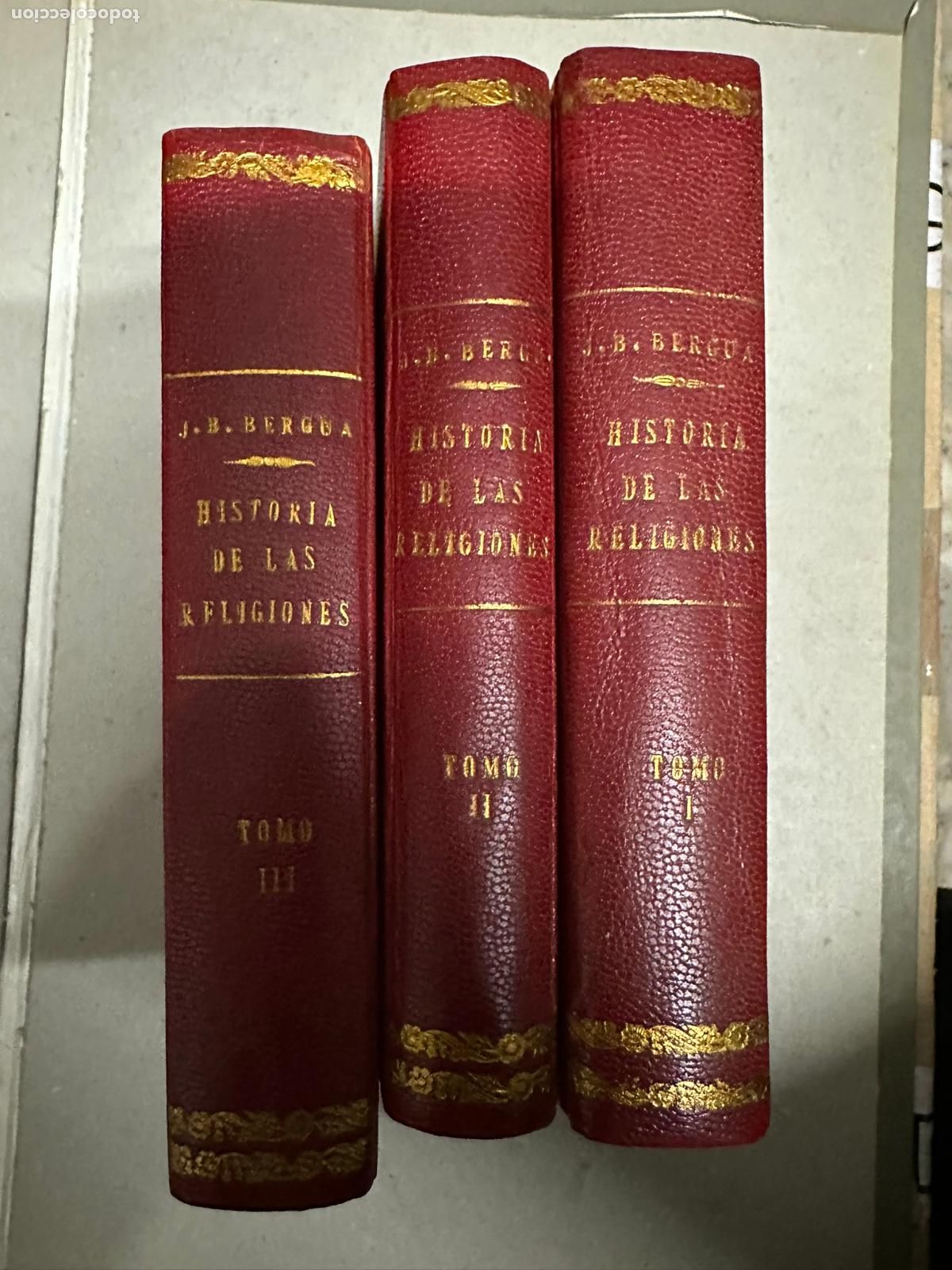 Libros de segunda mano: 3 TOMOS - HISTORIA DE LAS RELIGIONES - BERGUA - Foto 1