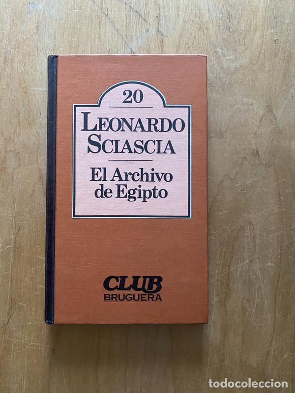 Libros de segunda mano: el archivo de egipto - Sciascia, Leonardo - Foto 1