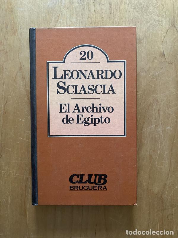 Libros de segunda mano: el archivo de egipto b - Sciascia, Leonardo - Foto 1