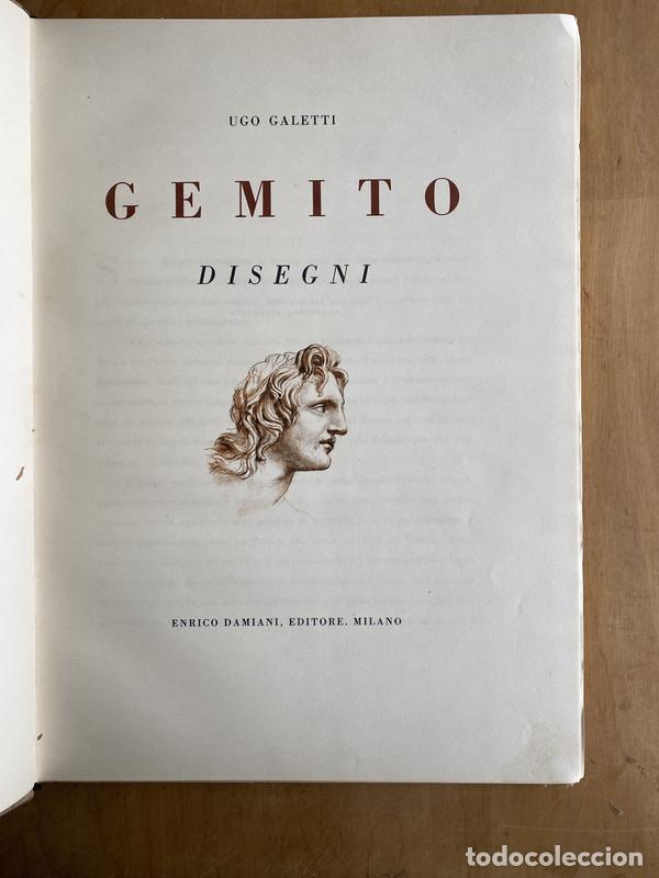 Libros de segunda mano: Gemito disegni - Galetti, Ugo - Foto 2