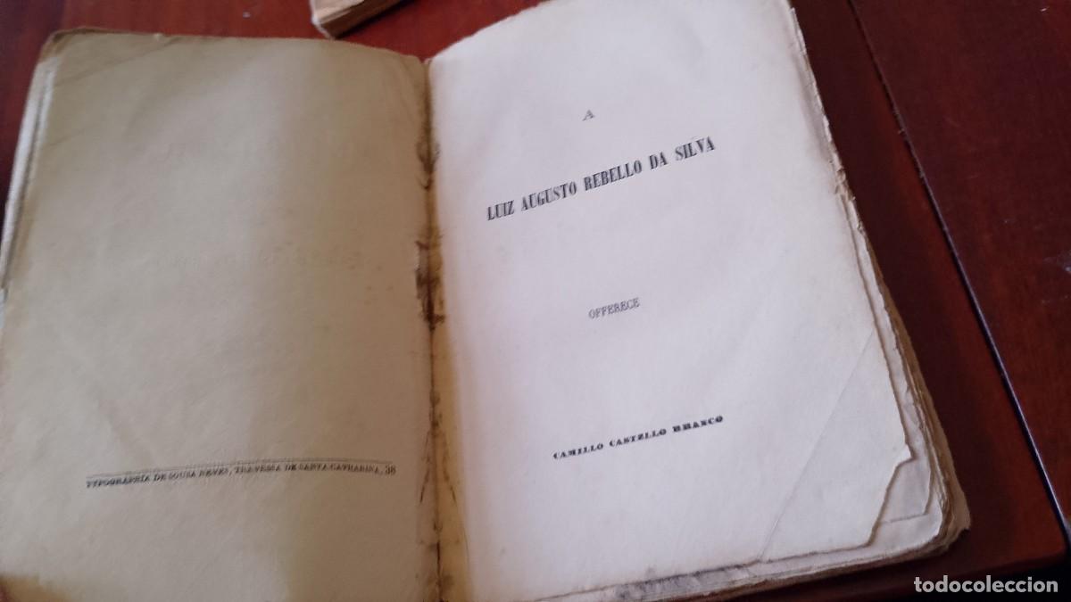 Libros de segunda mano: A Bruxa do Monte Cordova 1867 Camilo Castelo Branco - Foto 3