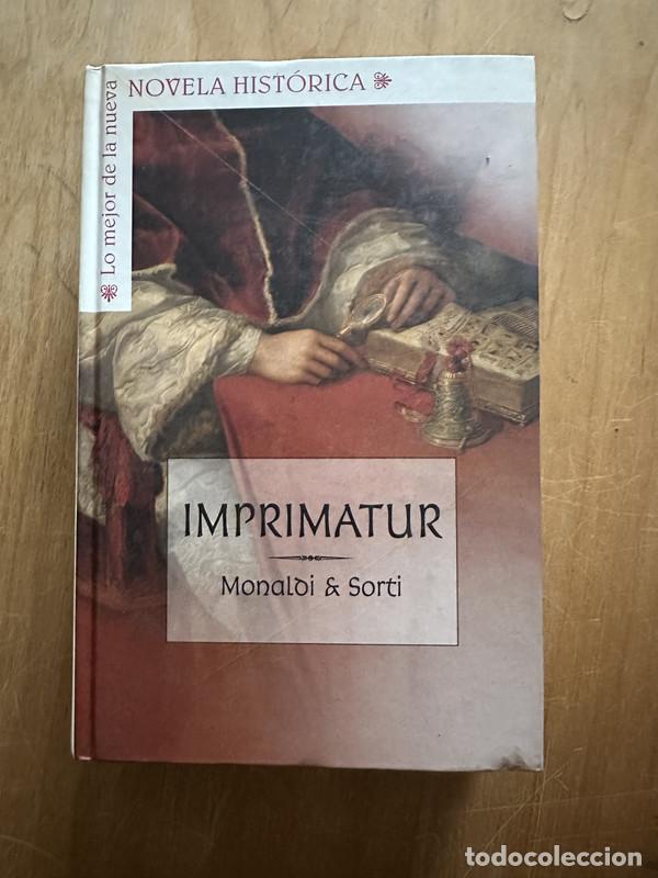 Libros de segunda mano: Imprimatur - Monaldi & Sorti - Foto 1