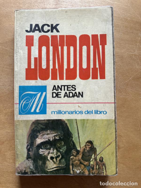 Libros de segunda mano: Antes de Adan - London, Jack - Foto 1