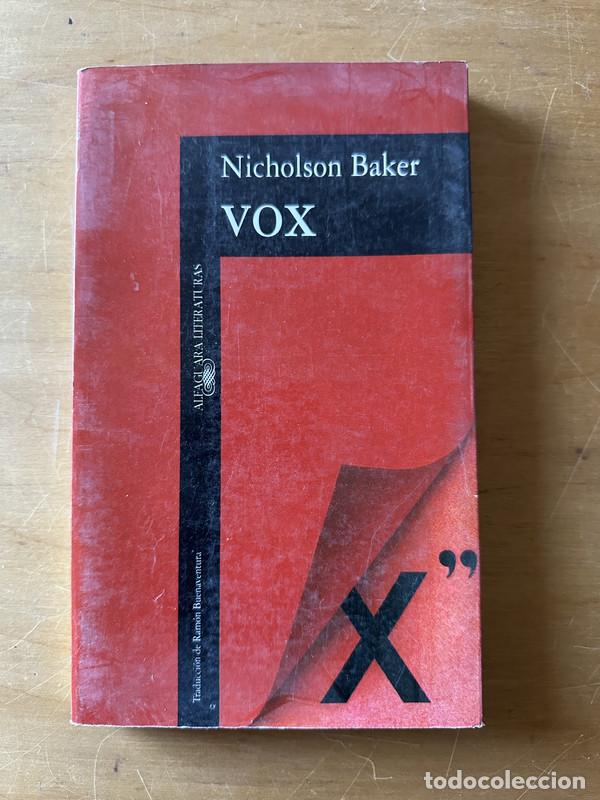 Libros de segunda mano: Vox - Baker, Nicholson - Foto 1
