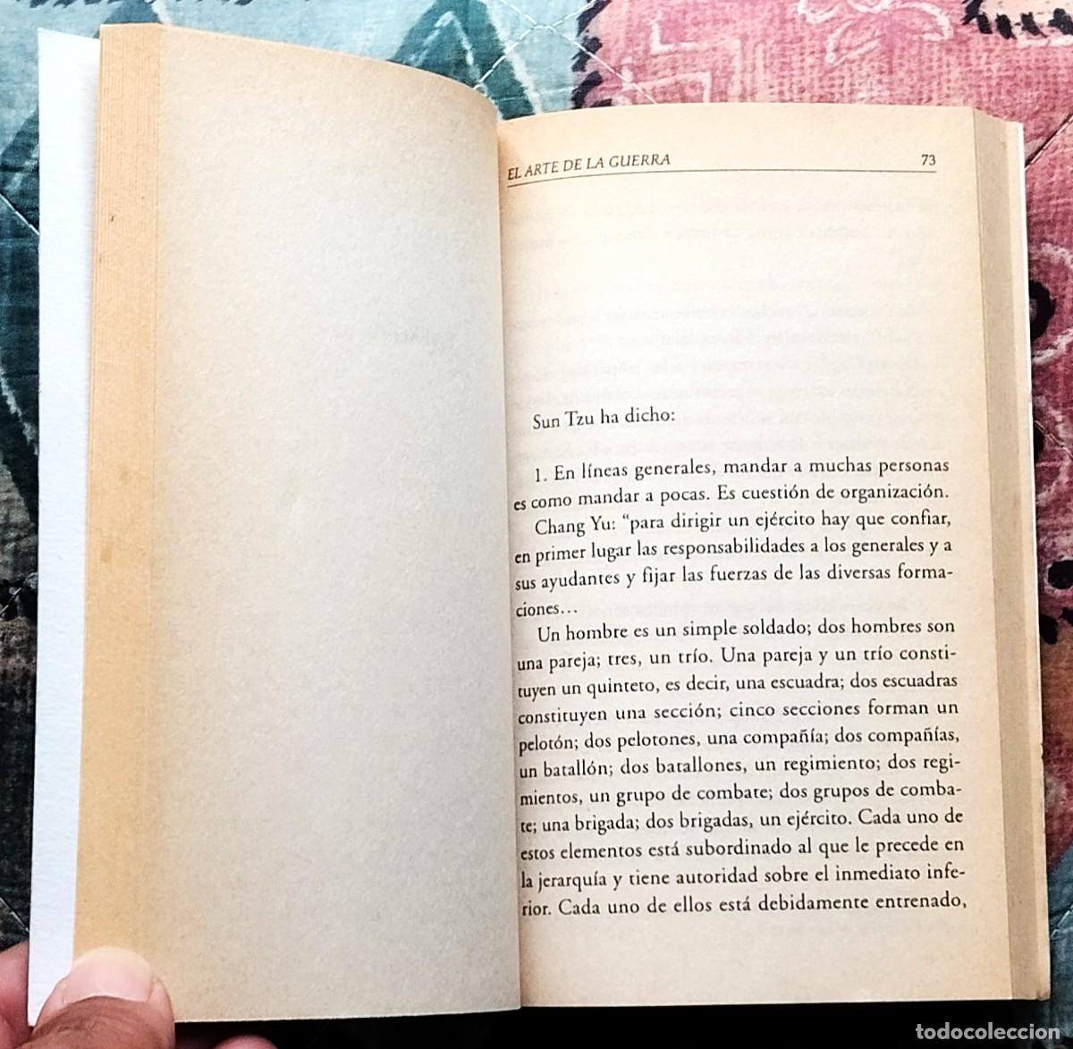 Libros de segunda mano: EL ARTE DE LA GUERRA - POR SUN TSU - Foto 4