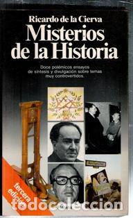 Libros de segunda mano: Misterios de la historia, Ricardo de la Cierva - Foto 1