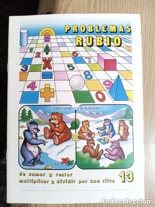 Libros de segunda mano: PROBLEMAS RUBIO - N 13 ANTIGUO CUADERNILLO a&ntilde;o 1978 - Foto 1