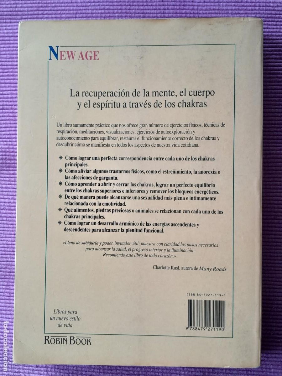 Libros de segunda mano: GUIA PRACTICA DE LOS CHAKRAS. ANODEA JUDITH Y SELENE VEGA, ROBIN BOOK 1995. - Foto 3