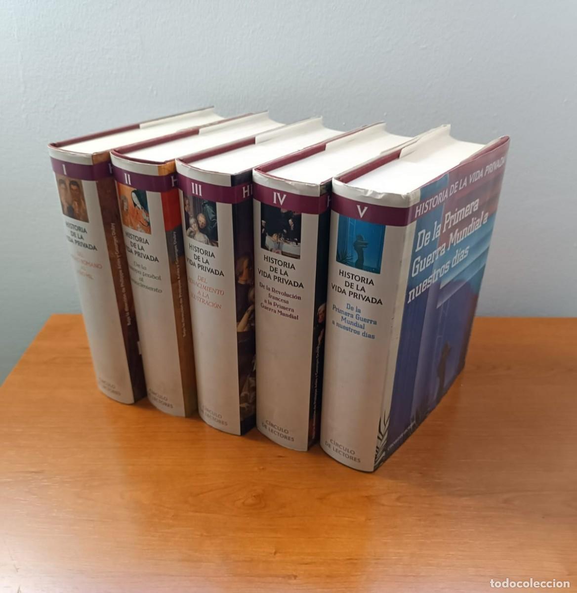 Libros de segunda mano: Historia de la Vida Privada. Tomos 1-5. C&iacute;rculo de Lectores 1993 - Foto 1