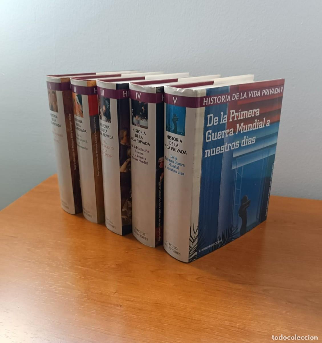 Libros de segunda mano: Historia de la Vida Privada. Tomos 1-5. C&iacute;rculo de Lectores 1993 - Foto 4