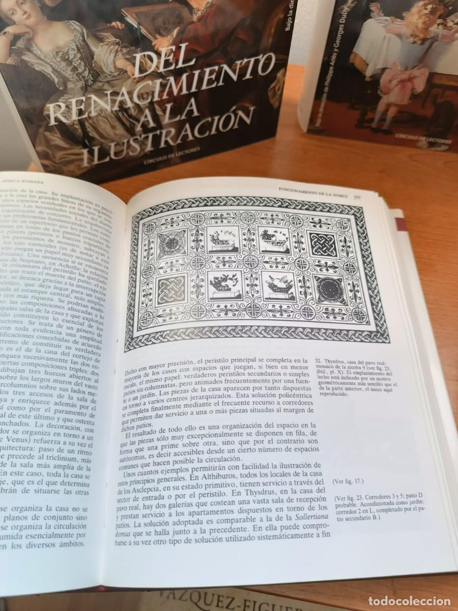 Libros de segunda mano: Historia de la Vida Privada. Tomos 1-5. C&iacute;rculo de Lectores 1993 - Foto 7