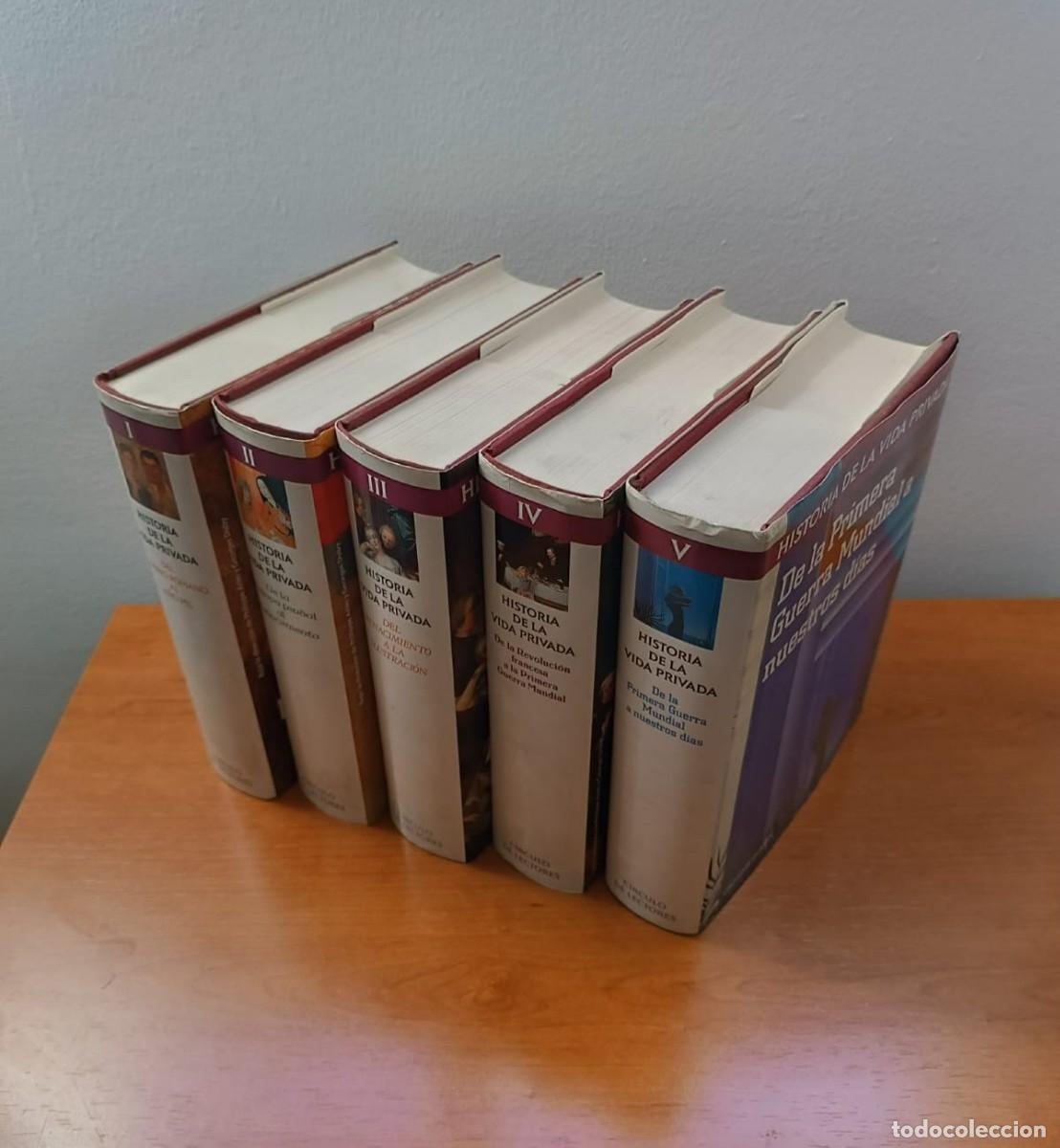 Libros de segunda mano: Historia de la Vida Privada. Tomos 1-5. C&iacute;rculo de Lectores 1993 - Foto 8