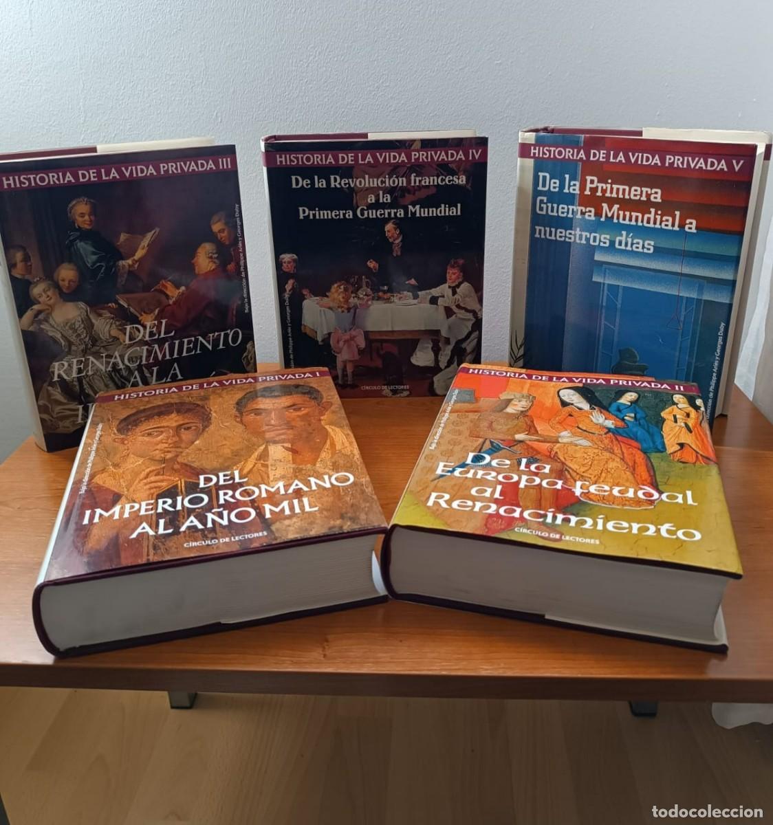 Libros de segunda mano: Historia de la Vida Privada. Tomos 1-5. C&iacute;rculo de Lectores 1993 - Foto 10