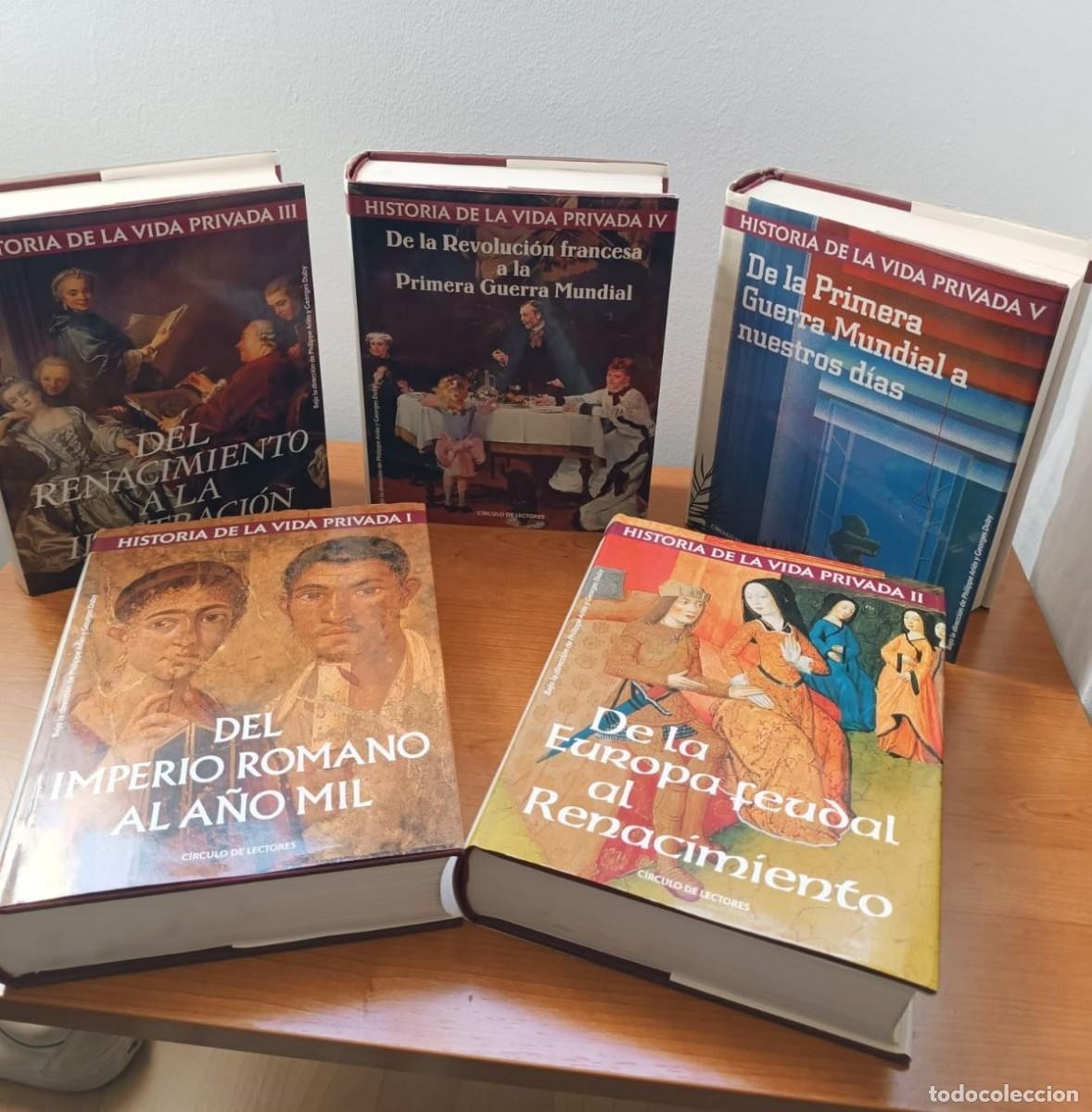 Libros de segunda mano: Historia de la Vida Privada. Tomos 1-5. C&iacute;rculo de Lectores 1993 - Foto 12