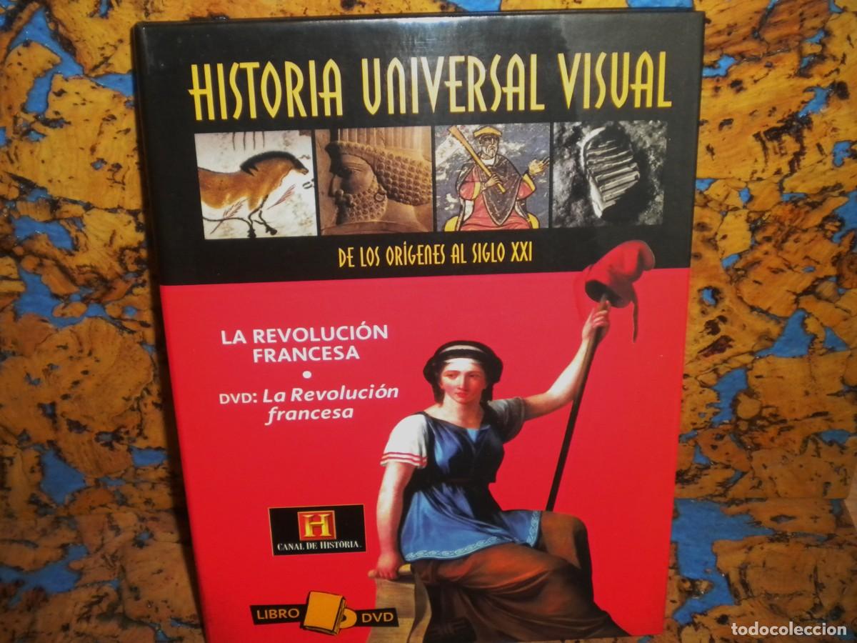 Libros de segunda mano: DVD + LIBRO. HISTORIA UNIVERSAL VISUAL. LA REVOLUCI&Oacute;N FRANCESA. - Foto 1