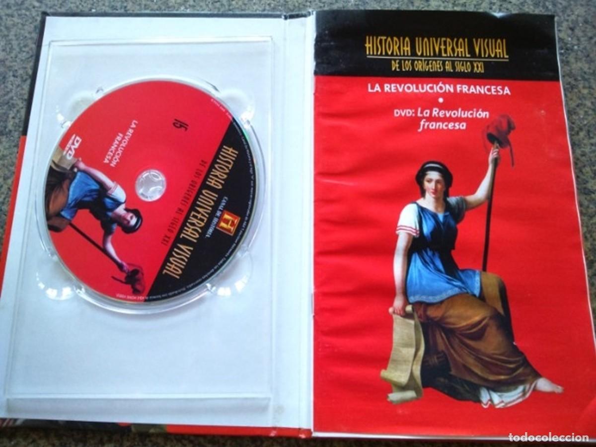 Libros de segunda mano: DVD + LIBRO. HISTORIA UNIVERSAL VISUAL. LA REVOLUCI&Oacute;N FRANCESA. - Foto 2