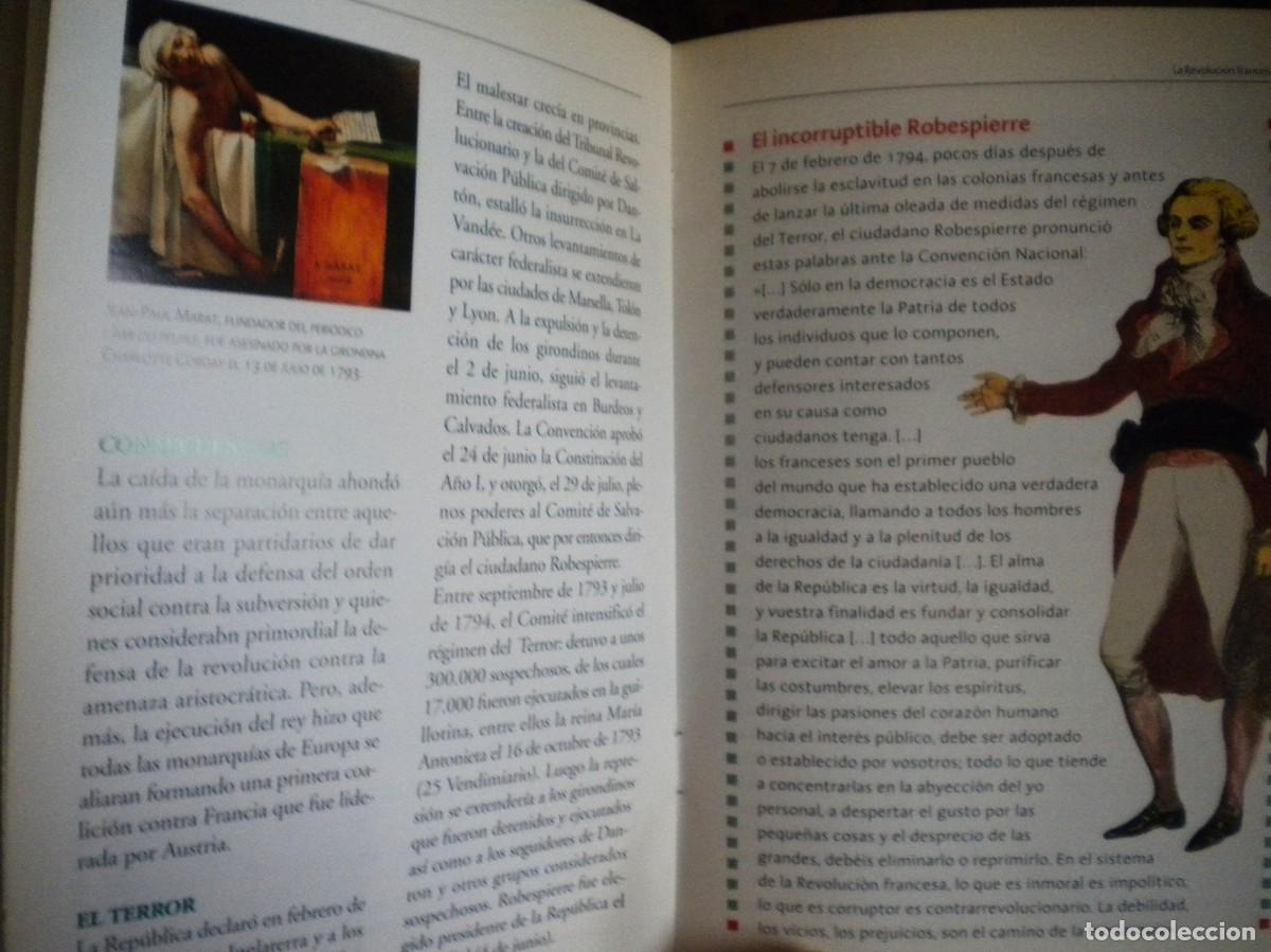 Libros de segunda mano: DVD + LIBRO. HISTORIA UNIVERSAL VISUAL. LA REVOLUCI&Oacute;N FRANCESA. - Foto 4