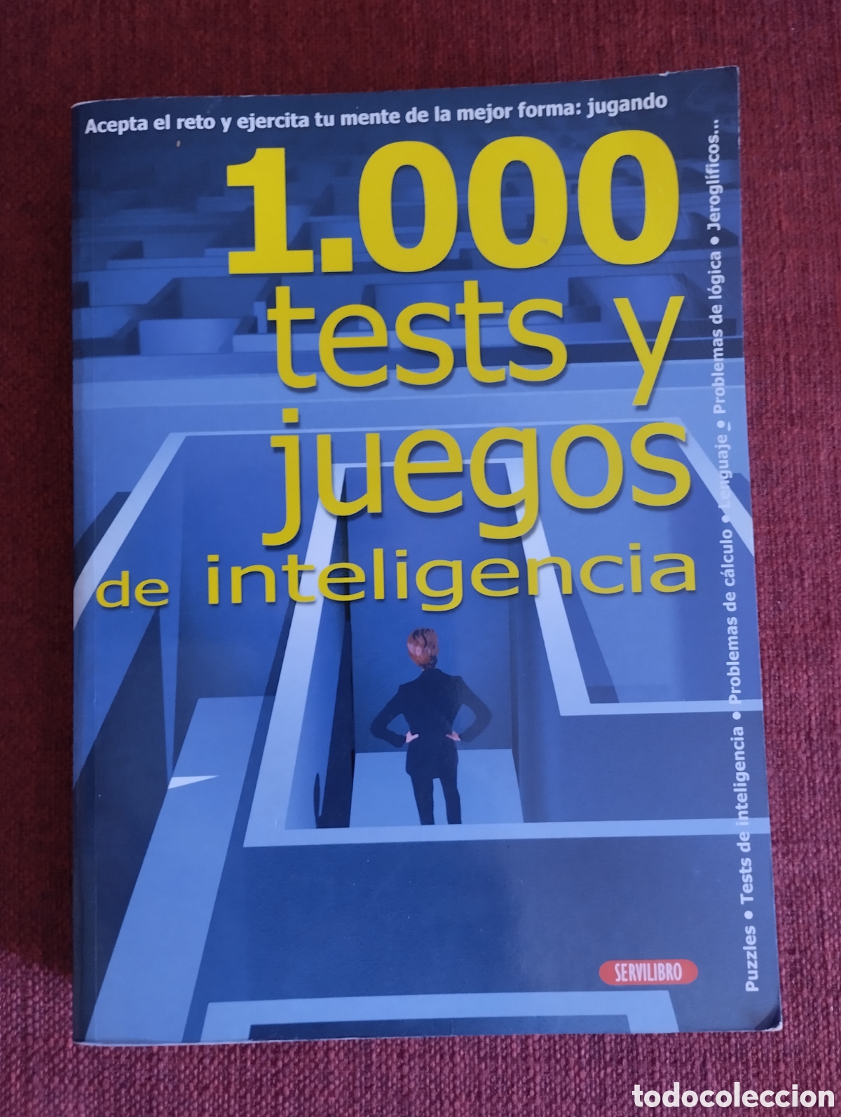 Libros de segunda mano: &rdquo;1000 Tests y Juegos de Inteligencia&rdquo;. - Foto 2