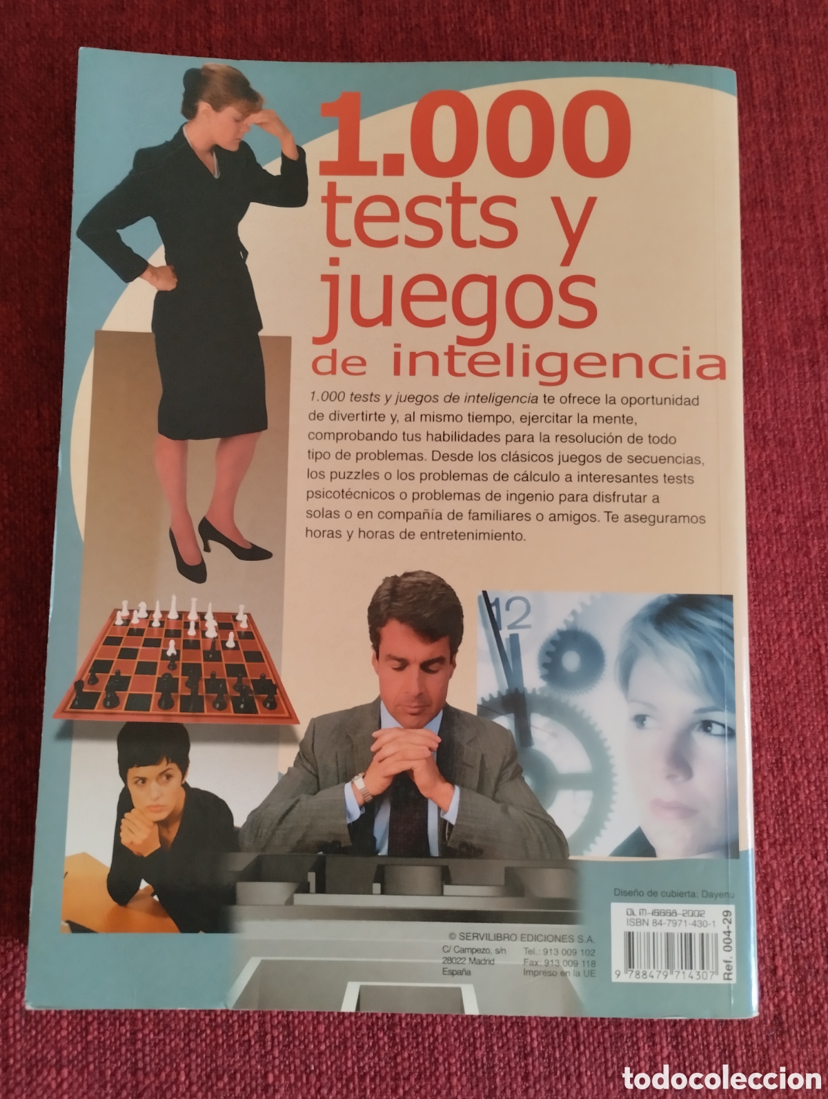 Libros de segunda mano: &rdquo;1000 Tests y Juegos de Inteligencia&rdquo;. - Foto 3