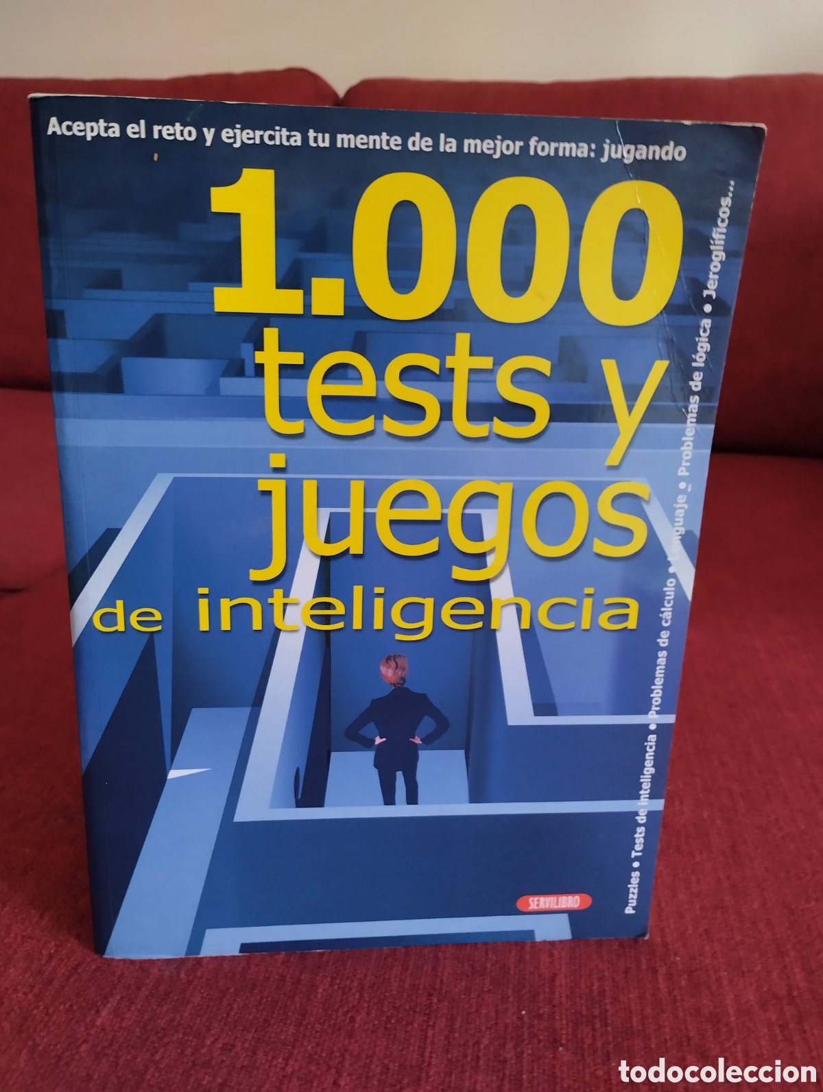 Libros de segunda mano: &rdquo;1000 Tests y Juegos de Inteligencia&rdquo;. - Foto 1