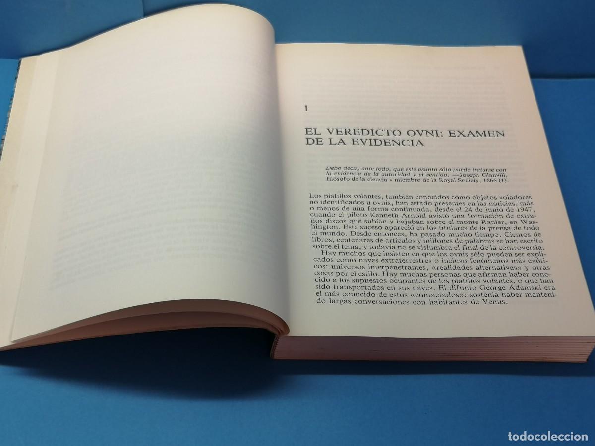 Libros de segunda mano: Veredicto OVNI examen de la evidencia.- Robert Sheaffer - Foto 5