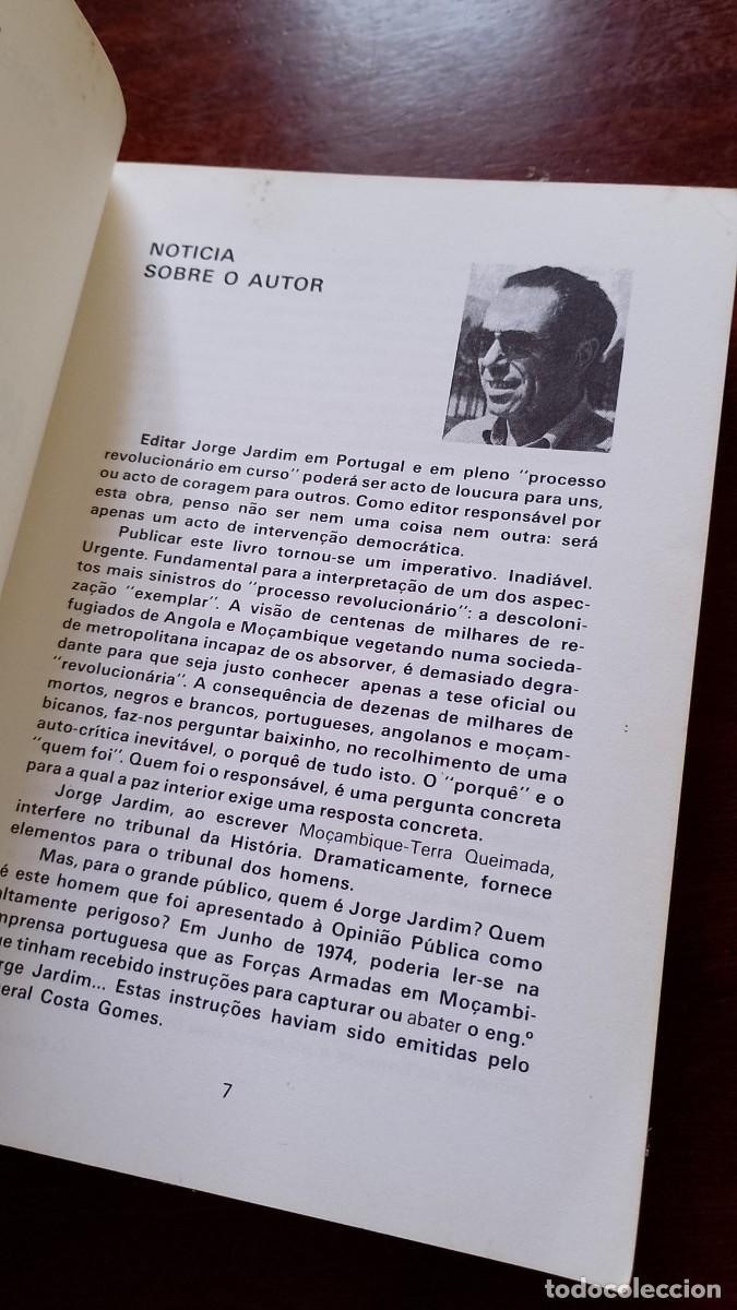Libros de segunda mano: Mo&ccedil;ambique Terra Queimada 1976 Jorge Jardim - Foto 3