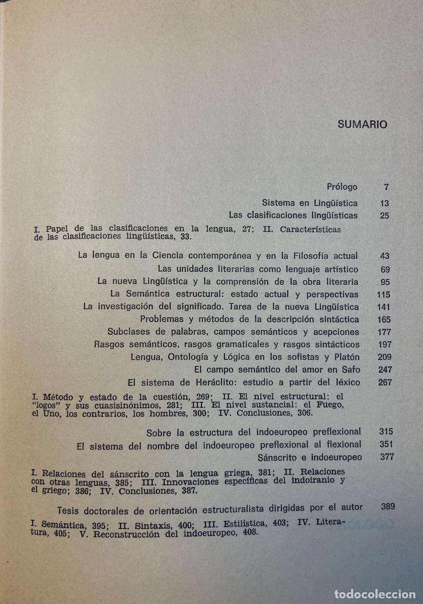 Libros de segunda mano: Estudios de sem&aacute;ntica y sintaxis / Francisco Rodr&iacute;guez Adrados - Foto 2