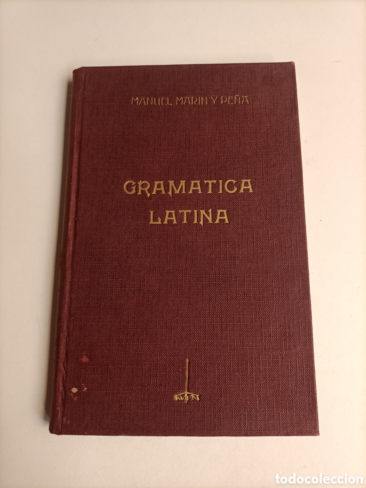 Libros de segunda mano: Gram&aacute;tica latina Manuel Mar&iacute;n y Pe&ntilde;a. - Foto 2