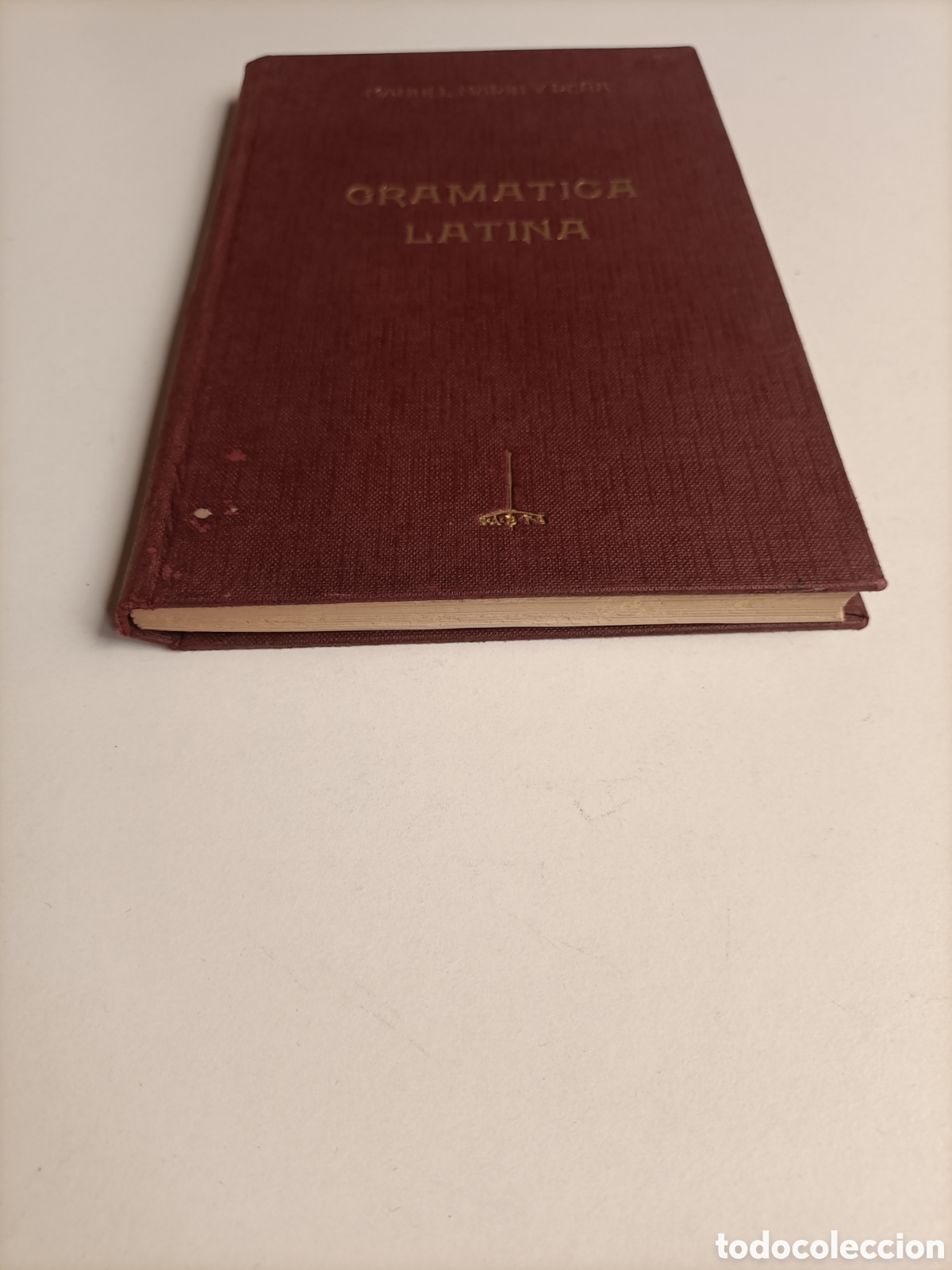 Libros de segunda mano: Gram&aacute;tica latina Manuel Mar&iacute;n y Pe&ntilde;a. - Foto 3