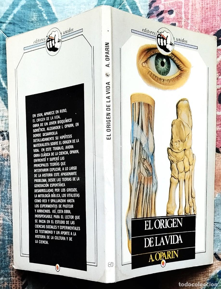 Libros de segunda mano: EL ORIGEN DE LA VIDA. POR ALEXANDER OPARIN - Foto 3