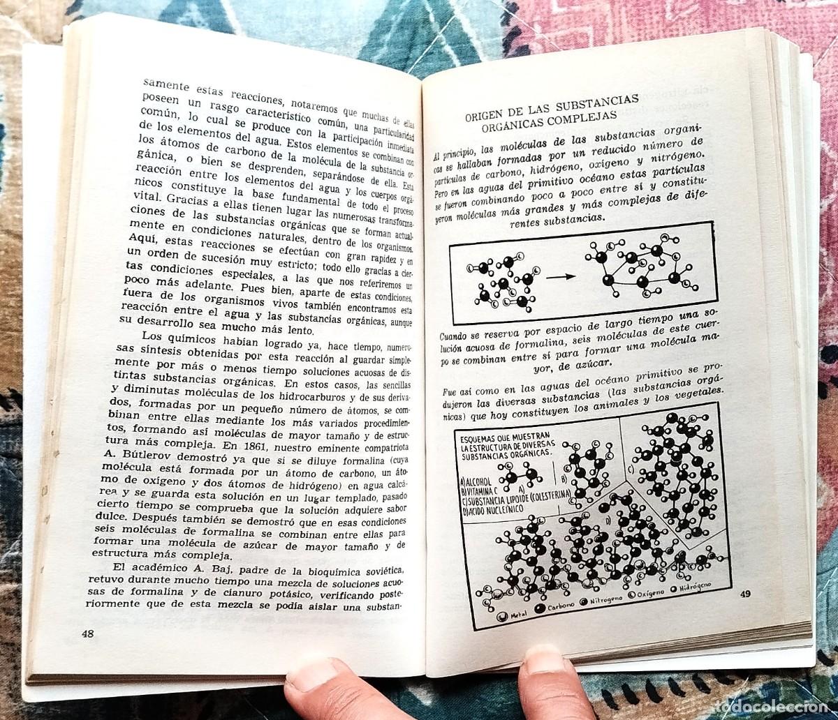 Libros de segunda mano: EL ORIGEN DE LA VIDA. POR ALEXANDER OPARIN - Foto 4
