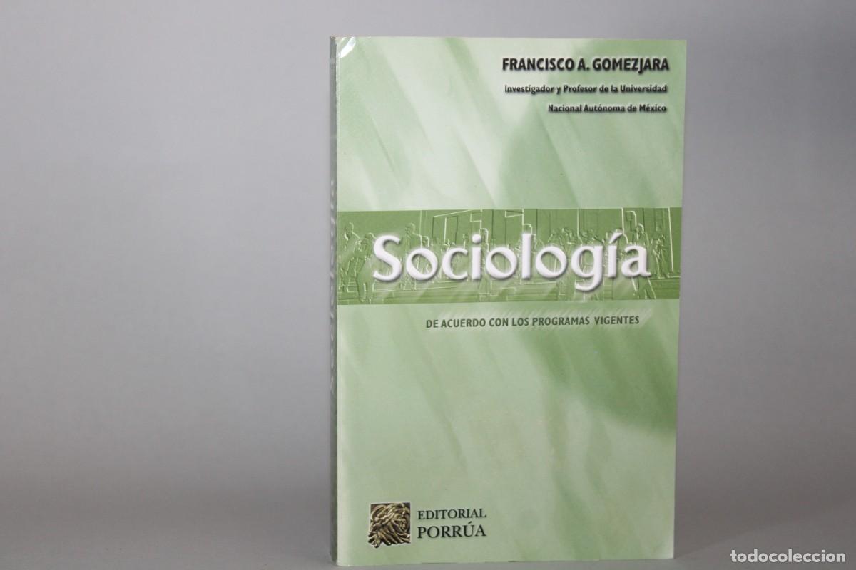 Libros de segunda mano: SOCIOLOGIA / FRANCISCO A.GOMEZJARA - Foto 1